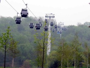 Foto der Seilbahn auf der IGA 2017