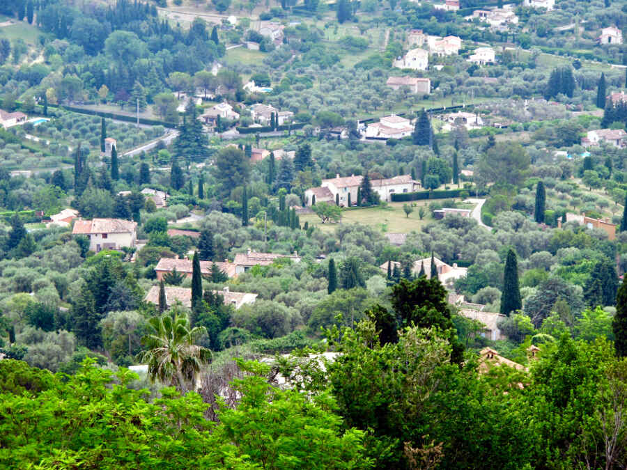 Duft-Gärten bei der Parfumstadt Grasse in der Provence