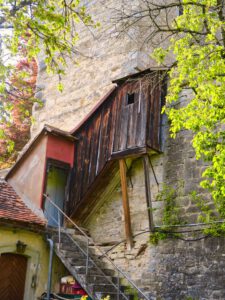 Gärten in Rothenburg ob der Tauber