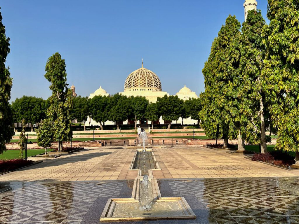 Garten der Moschee